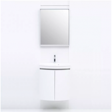 Зеркало De Aqua Алюминиум (261693) 60х75х5 см, серебро 5