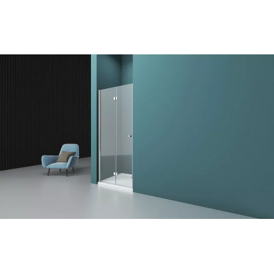Душевая дверь BelBagno Albano (ALBANO-BS-12-90-C-Cr) профиль хром/стекло прозрачное 7