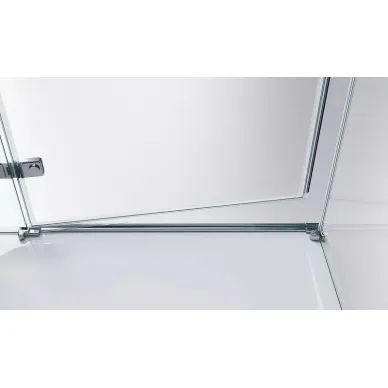 Душевой уголок BelBagno Kraft (KRAFT-A-12-80-C-Cr-R) 80х80 см, профиль хром/стекло прозрачное 7