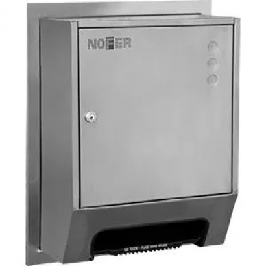 Диспенсер для бумажных полотенец Nofer (04035.REC.S) матовый 0