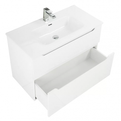 Тумба для ванной Belbagno Etna (ETNA-H60-1000-2C-SO-BL-P) 100 см, Bianco Lucido 0