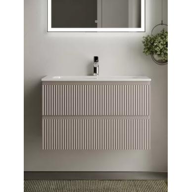 Тумба для ванной Sancos Snob R (SNR80SM) (79 см) Doha Soft 5