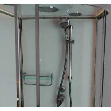Душевая кабина Frank F400/1 Brilliant (177009) 100х100х220 см, прозрачное стекло 5