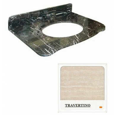 Столешница Cezares Emma (EM/03.M1) 107.5 см (travertino) 0