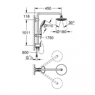 Душевая система Grohe Euphoria (27421001) 1