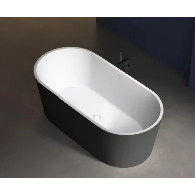 Акриловая ванна Abber AB9209MB 170x80 чёрная матовая 5