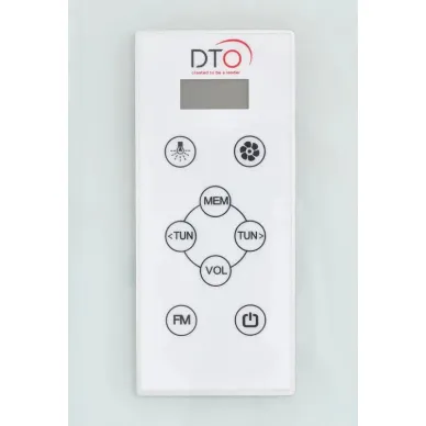 Душевая кабина DTO D D279SLED 90x90x220 см, с электрикой и LED подсветкой 12