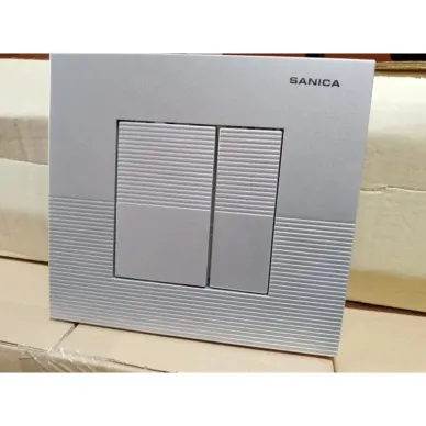 Смывная клавиша Creavit Sanica Eco 52310000000019 хром матовый 1