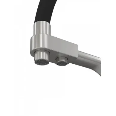 Смеситель для кухни Teymi Solli T10272 сатин/чёрный 12