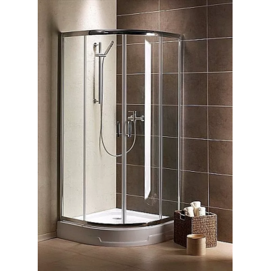 Душевой уголок Radaway Premium Plus A (30420-01-01N) (85х85) прозрачное стекло 0