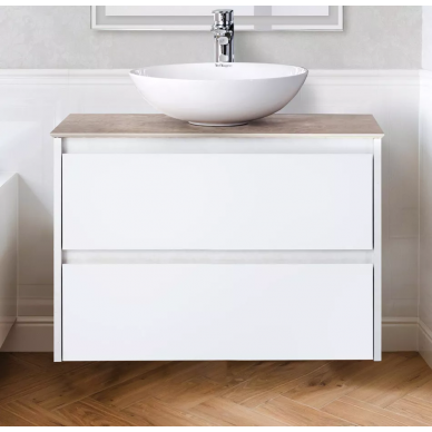 Комплект мебели для ванной Belbagno SET-KRAFT 70 (SET-KRAFT-700-BO-CDEC-BB344-LOY) Bianco Opaco 0