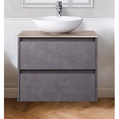 Комплект мебели для ванной Belbagno SET-KRAFT 60 (SET-KRAFT-600-PG-C-BB344-LOY-GRT-600/800) Pietra Grigio 5