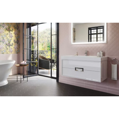 Тумба для ванной Kerama Marazzi Canaletto 100 (белый матовый) 10