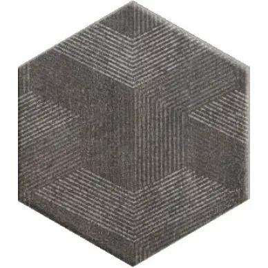1047334 Docklands Hexagon Freeport Black (9 soggetti mix) 24x27,7 0