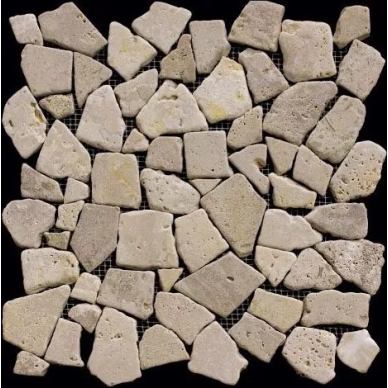 7M090-ML Travertine мозаика Травертин 305x305 0