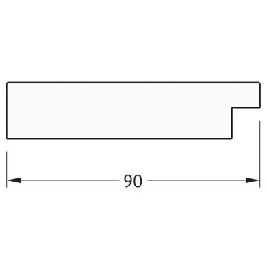 Зеркало Evoform Octagon (BY 3805) в багетной раме, бронзовая лава (56,6х56,6 см) 3