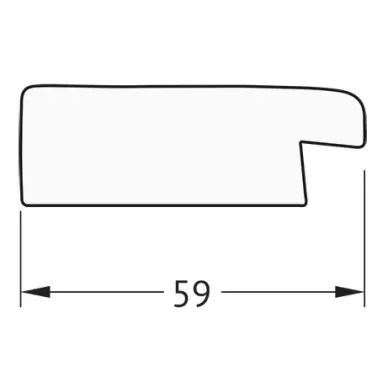 Зеркало Evoform Octagon (BY 3700) в багетной раме, травлёное золото (50,4х50,4 см) 1