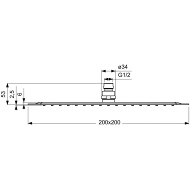 Душевой набор Ideal Standard Esla (BD002XC) 5