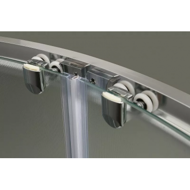Душевой уголок BelBagno Uno (UNO-R-2-80-M-Cr) 80х80х185 см, профиль хром/стекло матовое 7