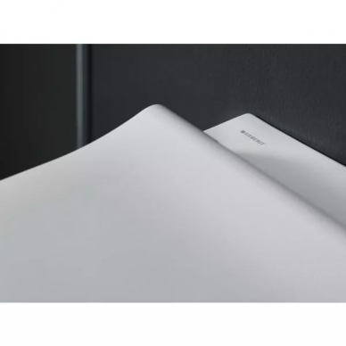 Чаша подвесного унитаза Geberit Smyle Square Rimfree (500.683.00.2), закрытая форма, микролифт 13