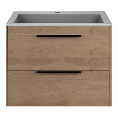 Тумба для ванной Vincea Chiara 2D 600 (VMC-2C2600NO) (60 см) (N.Oak) 6