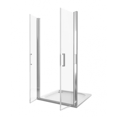 Душевая дверь Good Door  Fantasy SD-80-C-CH (80x185) профиль хром/стекло прозрачное 2