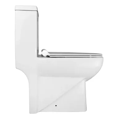 Унитаз напольный Azario Zeno (AZ-1169) с сидением Slim микролифт 8