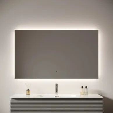 Зеркало Sancos Square 2.0 SQ2.1200 120х70 см, с LED подсветкой 6