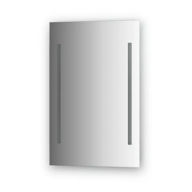 Зеркало Evoform Ledline (BY 2113) (50 см) (с 2-мя встроенными LED-светильниками) 0