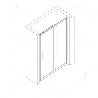 Душевой уголок RGW Classic CL-48B (120x100) 1