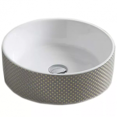 Раковина накладная CeramaLux NC (78310) (38,5 см) 0