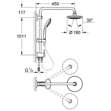 Душевая система Grohe Euphoria (27616000) 1