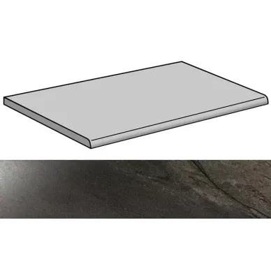 Materia Black Lappato Peldano-90 44.63x89.46 0