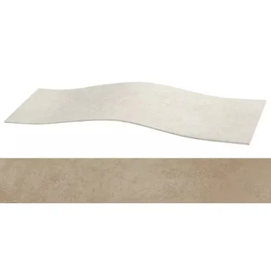 Microcement Vison Lappato Curve 29.67x118.8 0