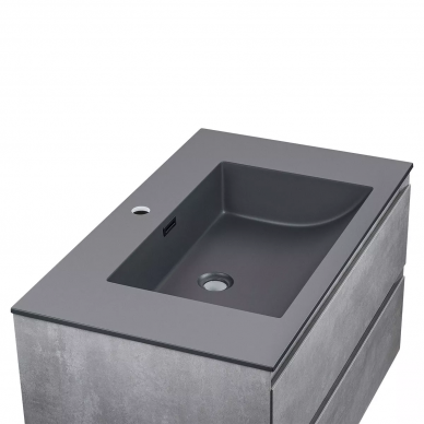 Тумба для ванной Vincea Luka (VMC-1L800CT) 80x48 см, подвесная Cement 8