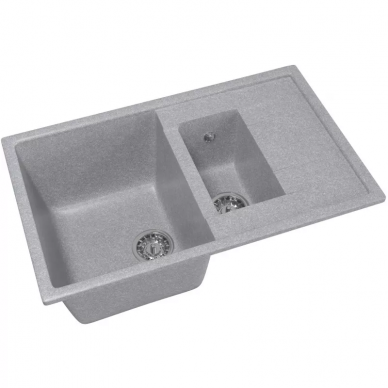 Мойка кухонная Mixline ML-GM22	(533164)	графит 5