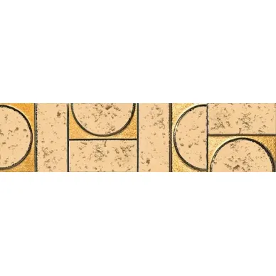 EVOQUE SIGILLO ORO LISTELLO MOSAICO 7,5X30,5 0