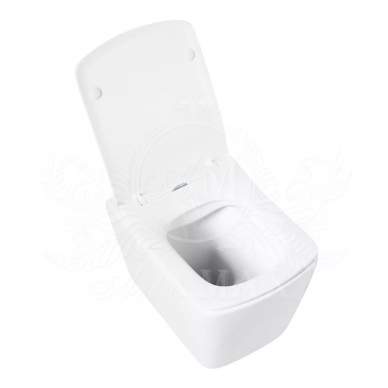 Чаша подвесного унитаза Art&Max Techno (AM9310CHR) безободковый 5