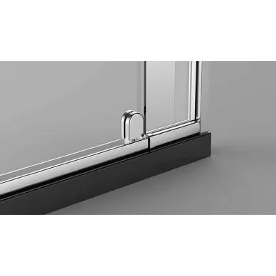 Душевой уголок Veconi Rovigo RV032 (RV032-11070-01-C5) 110х70 см, профиль хром/стекло прозрачное 5