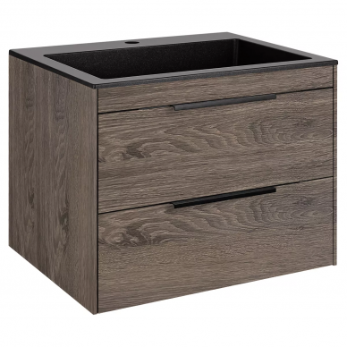 Тумба для ванной Vincea Chiara 2D 600 (VMC-2C2600RO) (60 см) (R.Oak) 7