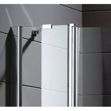 Душевой уголок Cezares Triumph A1 (L) (80x80) текстурное стекло 4