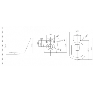Инсталляция BelBagno Due (BB3103CHR/SC/BB002-80/BB005-PR-CHROME) в комплекте с кнопкой, унитазом и крышкой (4 в 1) 5