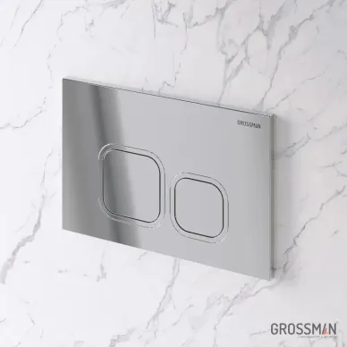 Инсталляция для подвесного унитаза Grossman 900.K31.01.000+клавиша 700.K31.02.100.100+унитаз GR-4411S 12