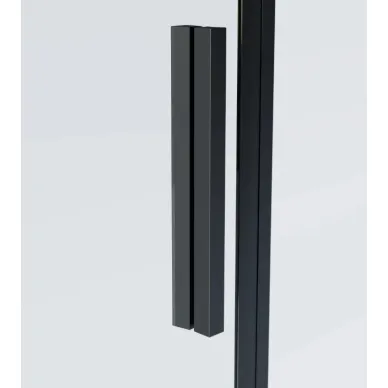 Душевая дверь Vincea Soft 2 VDS-3SO2120CLB 120x200 см, профиль чёрный/стекло прозрачное 3