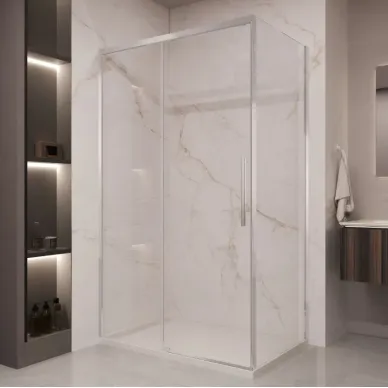 Душевой уголок Vincea Stella VSR-1ST1012CL 120x100х200 см, профиль хром/стекло прозрачное 0