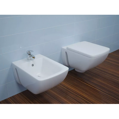 Чаша подвесного унитаза Ideal Standard Cantica (T311901) с сиденьем микролифт 2