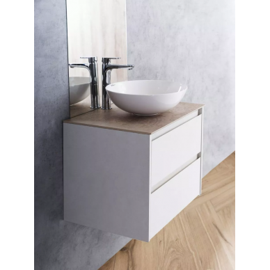 Комплект мебели для ванной Belbagno SET-KRAFT 60 (SET-KRAFT-600-BO-CDEC-BB344-LOY) Bianco Opaco 4