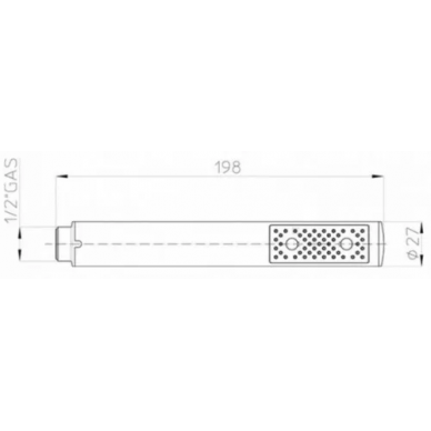 Ручной душ Bossini Zen (B00250.030) хром 4