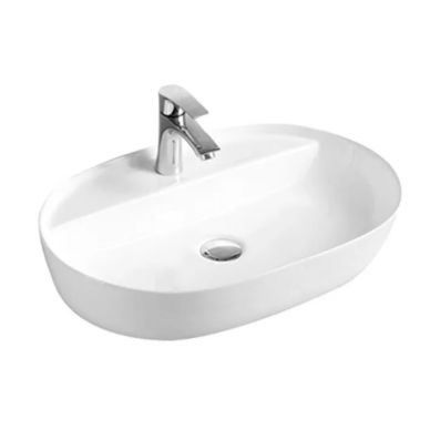 Раковина накладная CeramaLux N (D1346) (61 см) 0