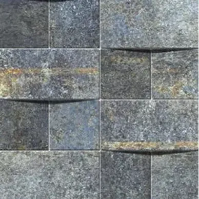 Alchemy 7.0 Blue Hammered Mosaico Brick 29.75x29.75 0